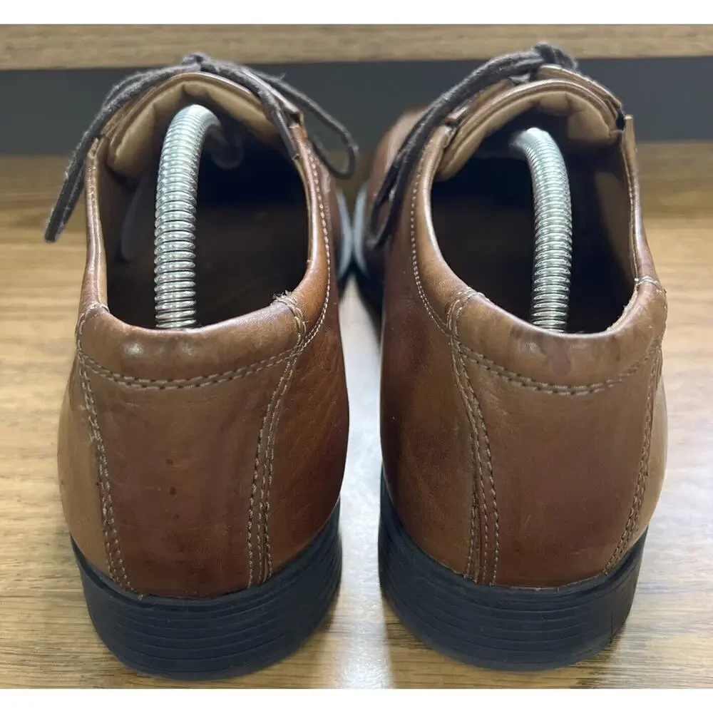 Collection by clarks size‎ 10 mens brown lace up Ultimate Comfort Dress Shoes